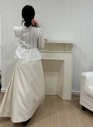 Kerry Flower Banding Blouse