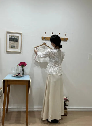 Kerry Flower Banding Blouse