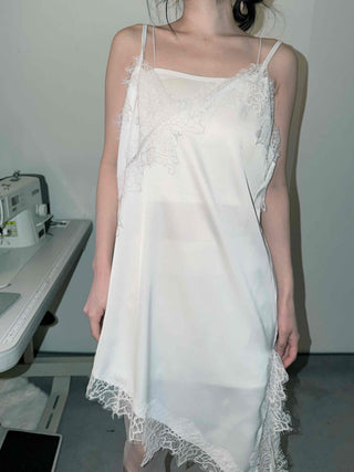 Floral Lace Slip Dress