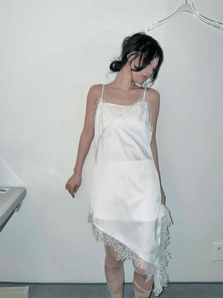 Floral Lace Slip Dress