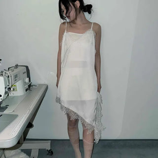 Floral Lace Slip Dress