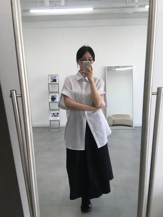 Bie Oversized Yoru Short Sleeve Shirt