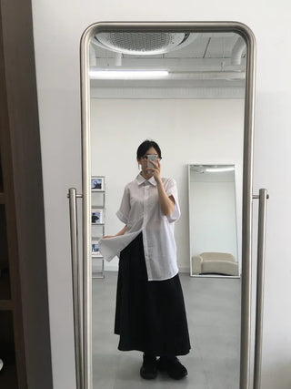Bie Oversized Yoru Short Sleeve Shirt