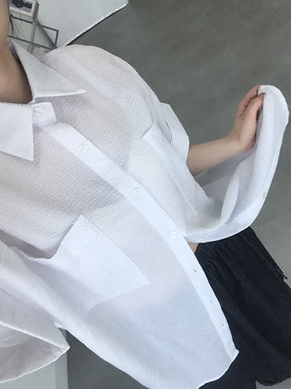 Bie Oversized Yoru Short Sleeve Shirt
