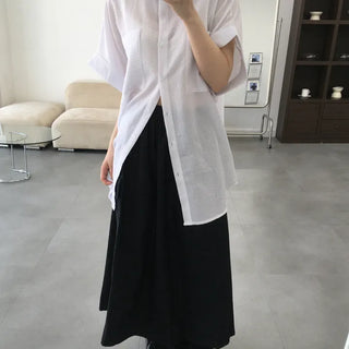 Bie Oversized Yoru Short Sleeve Shirt