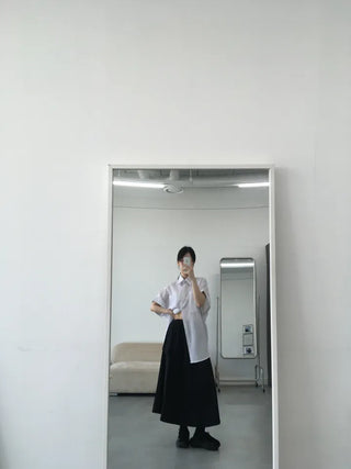 Bie Oversized Yoru Short Sleeve Shirt