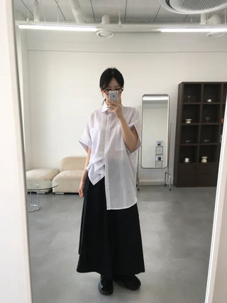 Bie Oversized Yoru Short Sleeve Shirt