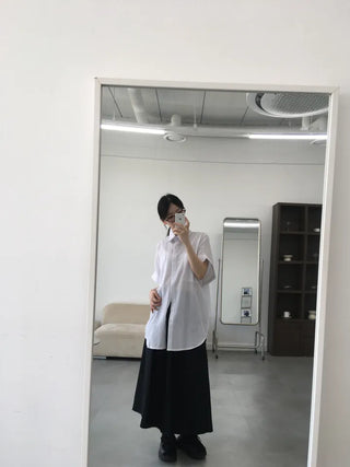 Bie Oversized Yoru Short Sleeve Shirt