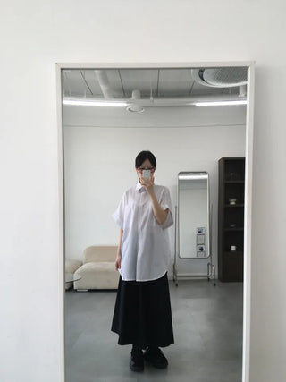 Bie Oversized Yoru Short Sleeve Shirt