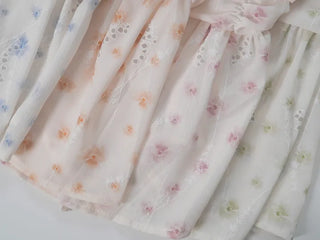 Dael Flower Punching Sleeveless Top