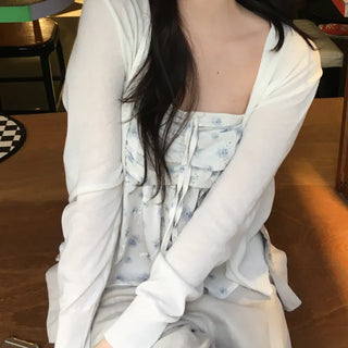 Yure Summer Basic Loose Fit Cardigan