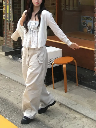 Yure Summer Basic Loose Fit Cardigan