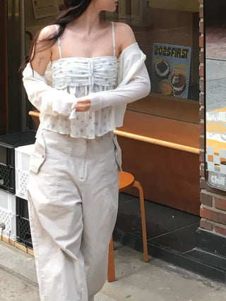 Yure Summer Basic Loose Fit Cardigan