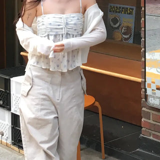 Yure Summer Basic Loose Fit Cardigan