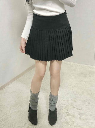 Classic Campus High-Waisted Flare Mini Skirt