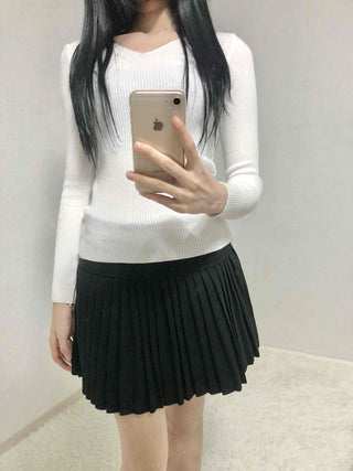 Classic Campus High-Waisted Flare Mini Skirt