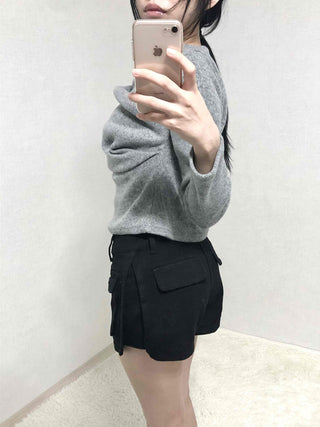 School Look Pleated Mini Tennis Shorts