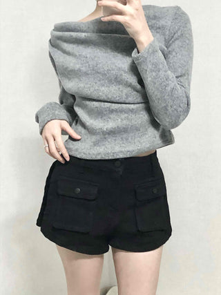 School Look Pleated Mini Tennis Shorts