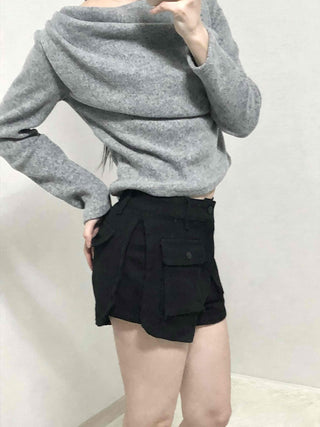 School Look Pleated Mini Tennis Shorts