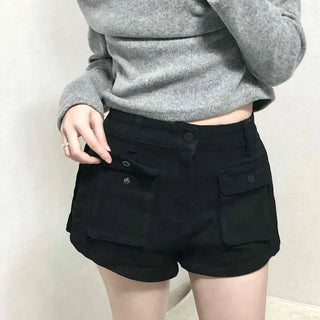 School Look Pleated Mini Tennis Shorts