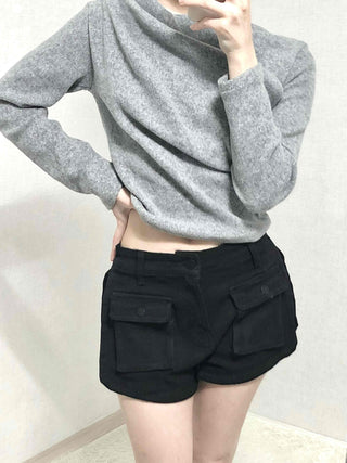 School Look Pleated Mini Tennis Shorts