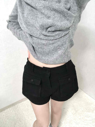 School Look Pleated Mini Tennis Shorts