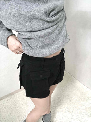 School Look Pleated Mini Tennis Shorts