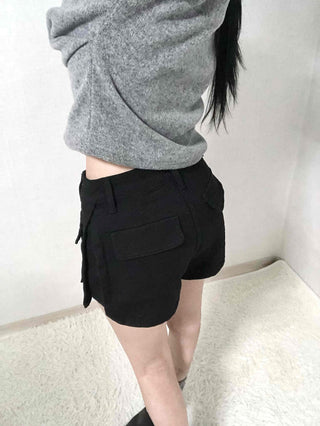 School Look Pleated Mini Tennis Shorts