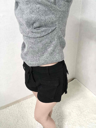 School Look Pleated Mini Tennis Shorts