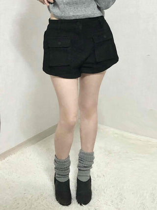 School Look Pleated Mini Tennis Shorts