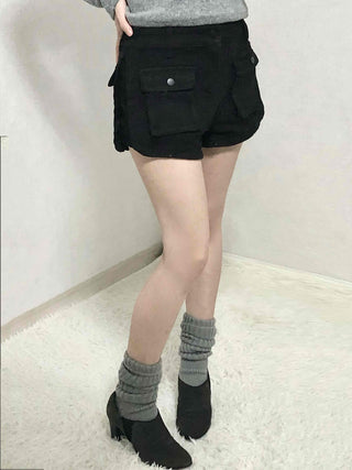 School Look Pleated Mini Tennis Shorts