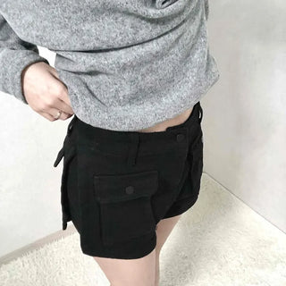 School Look Pleated Mini Tennis Shorts