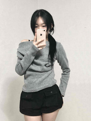 School Look Pleated Mini Tennis Shorts
