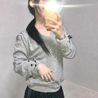 Edge Stripe Turtleneck Loose Fit Knit