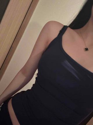 Daily Mood Round Neck Crop Slim Sleeveless