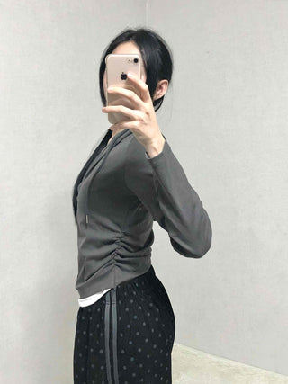 Daily Simple Layered Long-Sleeve Hoodie