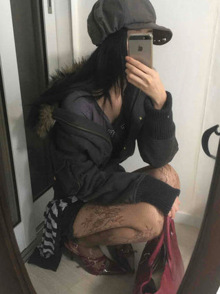Big Collar Fur-Trimmed Padded Vest