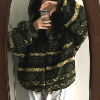 Military Camo Pattern Reversible Short Jumper