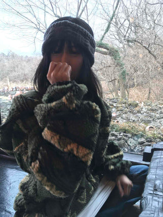 Military Camo Pattern Reversible Short Jumper
