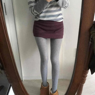 Slim Fit Low Mini Skirt