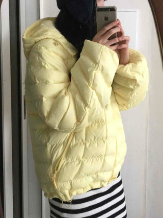 Short Puff Balloon Fit Crop Padded Jacket
