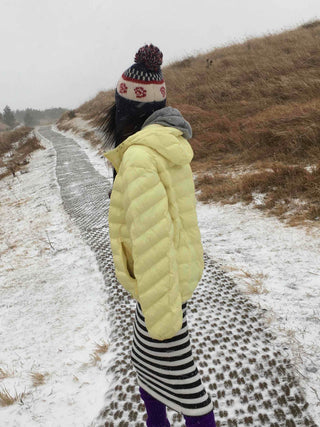 Short Puff Balloon Fit Crop Padded Jacket