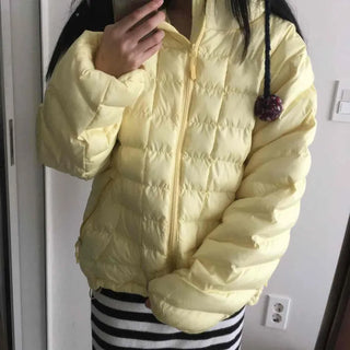 Short Puff Balloon Fit Crop Padded Jacket
