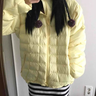 Short Puff Balloon Fit Crop Padded Jacket