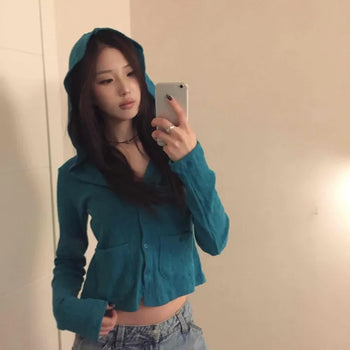 Sugar Twist Cable Knit Crop Cardigan