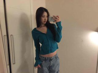 Sugar Twist Cable Knit Crop Cardigan