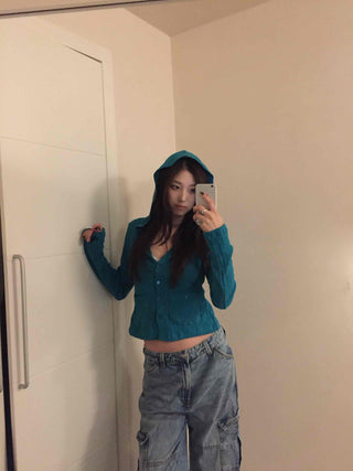 Sugar Twist Cable Knit Crop Cardigan