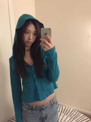 Sugar Twist Cable Knit Crop Cardigan