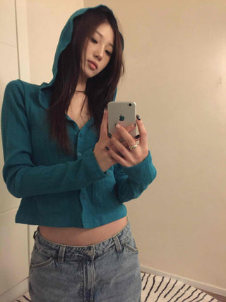 Sugar Twist Cable Knit Crop Cardigan