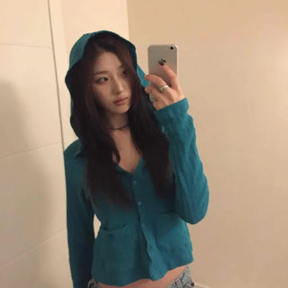 Sugar Twist Cable Knit Crop Cardigan